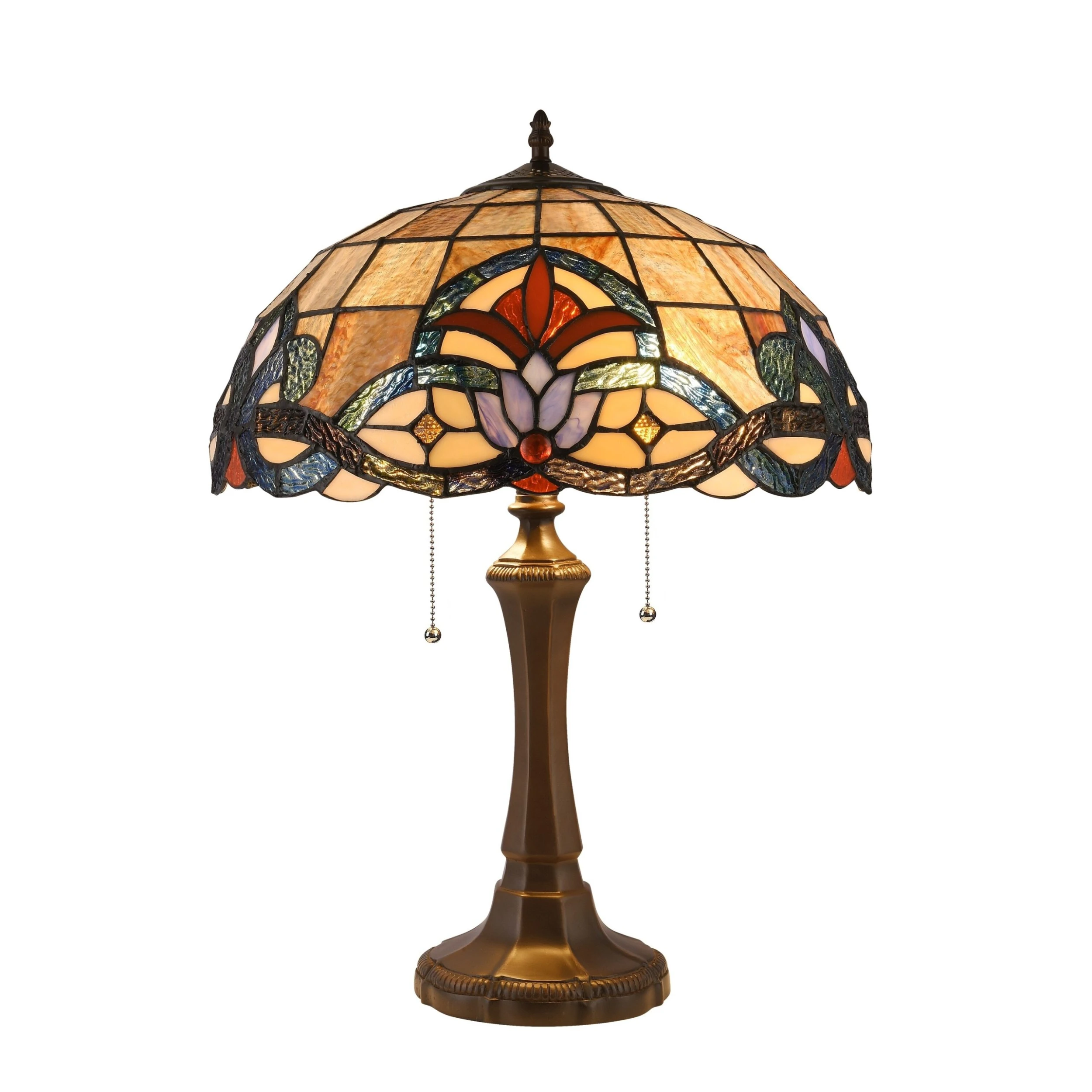 Cheap ???? Gracewood Hollow Bosekilolo 2-light Antique Dark Bronze Table Lamp With Stained Glass Dome Shade ???? 3 Cheap ???? Gracewood Hollow Bosekilolo 2-light Antique Dark Bronze Table Lamp With Stained Glass Dome Shade ????
