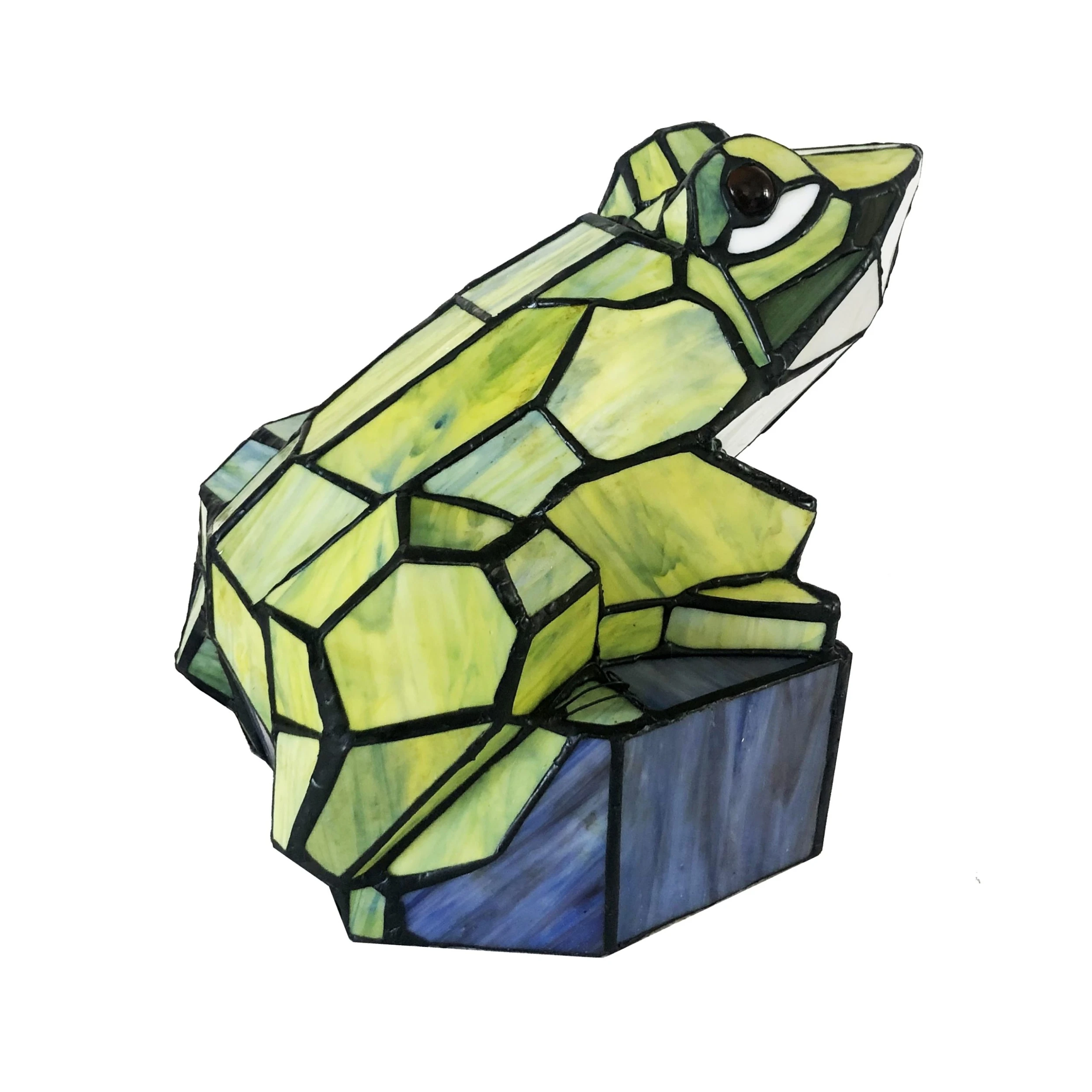 Buy ???? Gracewood Hollow Chee Tiffany-style Green Frog Accent Lamp/Night Light ???? 6 Buy ???? Gracewood Hollow Chee Tiffany-style Green Frog Accent Lamp/Night Light ???? - Image 4
