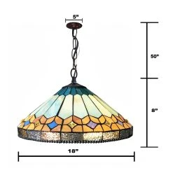Best reviews of ???? Gracewood Hollow Chennault Tiffany-style Geometric 2-light Antique Bronze Pendant With 1 Hang Chain ???? -Gracewood Hollow shop Tiffany Style Geometric Design 2 light Antique Bronze Pendant 059a88e8 34b8 4451 afbf f32bd1efdbc2