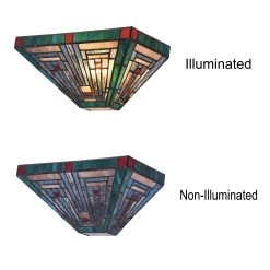 Discount ???? Gracewood Hollow Kamatenda 1-light Mission-style Stained Glass Wall Sconce ❤️ 9 Discount ???? Gracewood Hollow Kamatenda 1-light Mission-style Stained Glass Wall Sconce ❤️ -Gracewood Hollow shop Tiffany Style Mission Design 1 light Wall Sconce d7cdd5a0 4fb4 4e99 9802 a925d57a333a