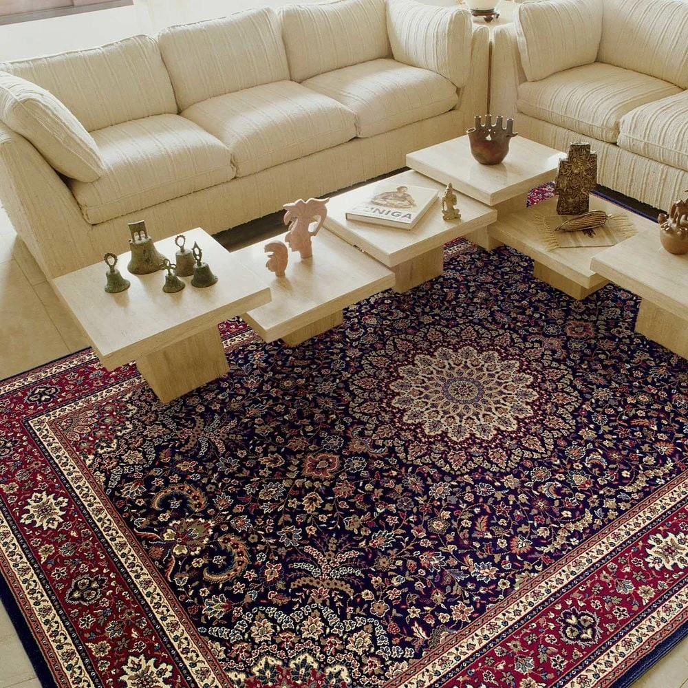 Cheapest ❤️ Gracewood Hollow Eastman Persian Flair Blue/ Red Rug Cream/black ???? 7 Cheapest ❤️ Gracewood Hollow Eastman Persian Flair Blue/ Red Rug Cream/black ???? - Image 5