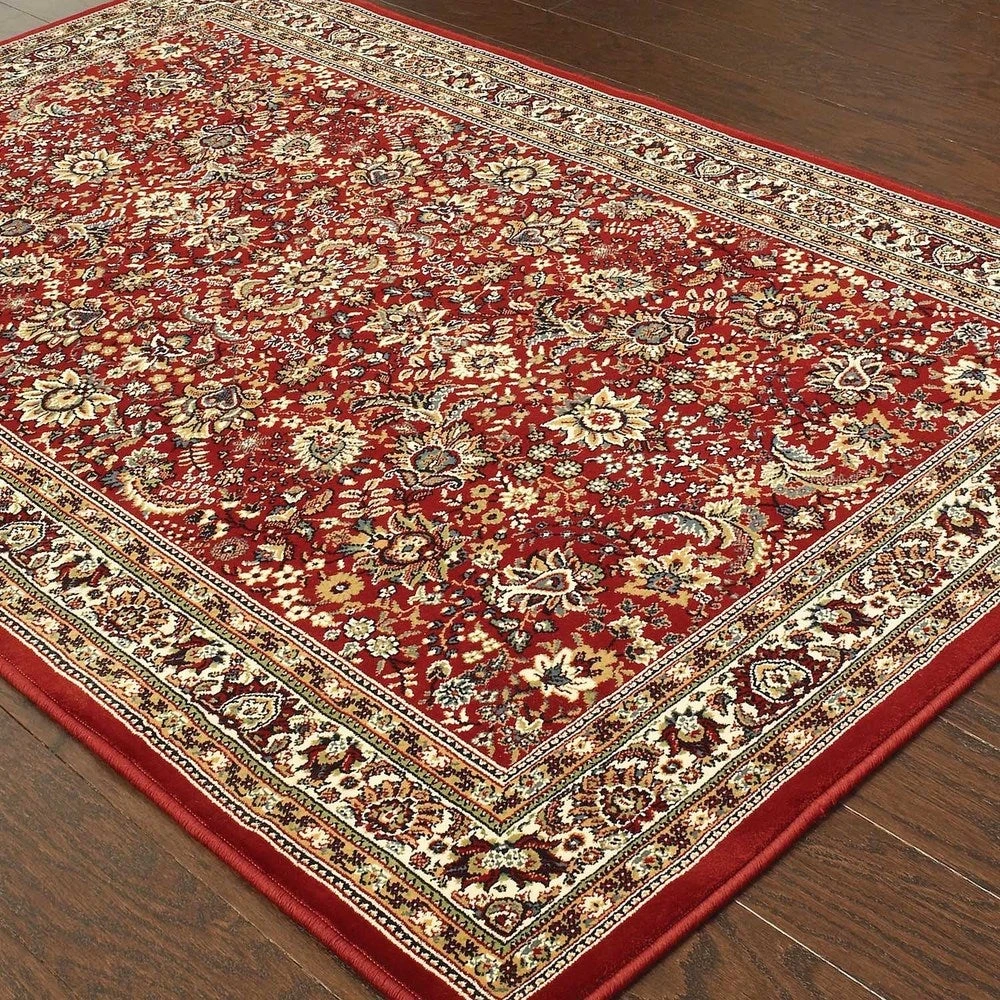Deals ???? Gracewood Hollow Flanagan Persian Flair Red/ Ivory Rug Red/cream ✨ 3 Deals ???? Gracewood Hollow Flanagan Persian Flair Red/ Ivory Rug Red/cream ✨