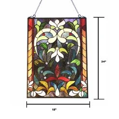 Cheap ???? Gracewood Hollow Divakaruni Rectangular Glass Window Panel/Suncatcher ❤️ 9 Cheap ???? Gracewood Hollow Divakaruni Rectangular Glass Window Panel/Suncatcher ❤️ -Gracewood Hollow shop Victorian Design Window Panel Suncatcher a7010909 eba1 4822 8637 2f9595f9ee04