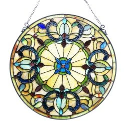 Budget ✨ Gracewood Hollow Dilloway Circular Glass Window Panel/Suncatcher ???? 8 Budget ✨ Gracewood Hollow Dilloway Circular Glass Window Panel/Suncatcher ???? -Gracewood Hollow shop Victorian Design Window Panel Suncatcher d6e1584c 5890 4da1 9b59 5cca80d055fb