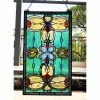 Flash Sale ???? Gracewood Hollow Eaton Multicolored Rectangular Glass Window Panel/Suncatcher ???? -Gracewood Hollow shop Victorian Design Window Panel Suncatcher e50cde4c 7d59 4437 8172 22f05d8c42cd