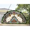 Deals ???? Gracewood Hollow Delapaz Half-circle Glass Window Panel/Suncatcher ???? 1 Deals ???? Gracewood Hollow Delapaz Half-circle Glass Window Panel/Suncatcher ???? -Gracewood Hollow shop Victorian Design Window Panel Suncatcher fef9d370 96b6 4e73 91d6 218520544b08