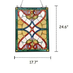 Wholesale ???? Gracewood Hollow Yengo Victorian Stained Glass Window Panel Suncatcher ???? 9 Wholesale ???? Gracewood Hollow Yengo Victorian Stained Glass Window Panel Suncatcher ???? -Gracewood Hollow shop Victorian Design Window Panel Suncatcher. 06d92bf9 1531 4fa8 93ff e9c311322369