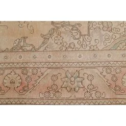 Flash Sale ???? Gracewood Hollow Mbise Handmade Distressed Medallion Persian Area Rug - 12'5" X 9'5" ???? -Gracewood Hollow shop Vintage Muted Tabriz Medallion Handmade Distressed Persian Area Rug 125 x 95 6b767bc1 f477 4c4a a438 128c577bd0cb