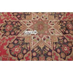 Discount ⌛ Gracewood Hollow Mwashinga Handmade Distressed Medallion Persian Area Rug - 10'3" X 6'8" ⌛ -Gracewood Hollow shop Vintage Tabriz Floral Medallion Hand Knotted Wool Persian Area Rug 103 x 68 47881ca1 0827 4a64 9990 8438b3dd0629