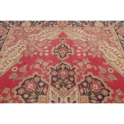 Discount ⌛ Gracewood Hollow Mwashinga Handmade Distressed Medallion Persian Area Rug - 10'3" X 6'8" ⌛ -Gracewood Hollow shop Vintage Tabriz Floral Medallion Hand Knotted Wool Persian Area Rug 103 x 68 ba69eed6 7d4a 4f17 8fba 26e9af6ee71c