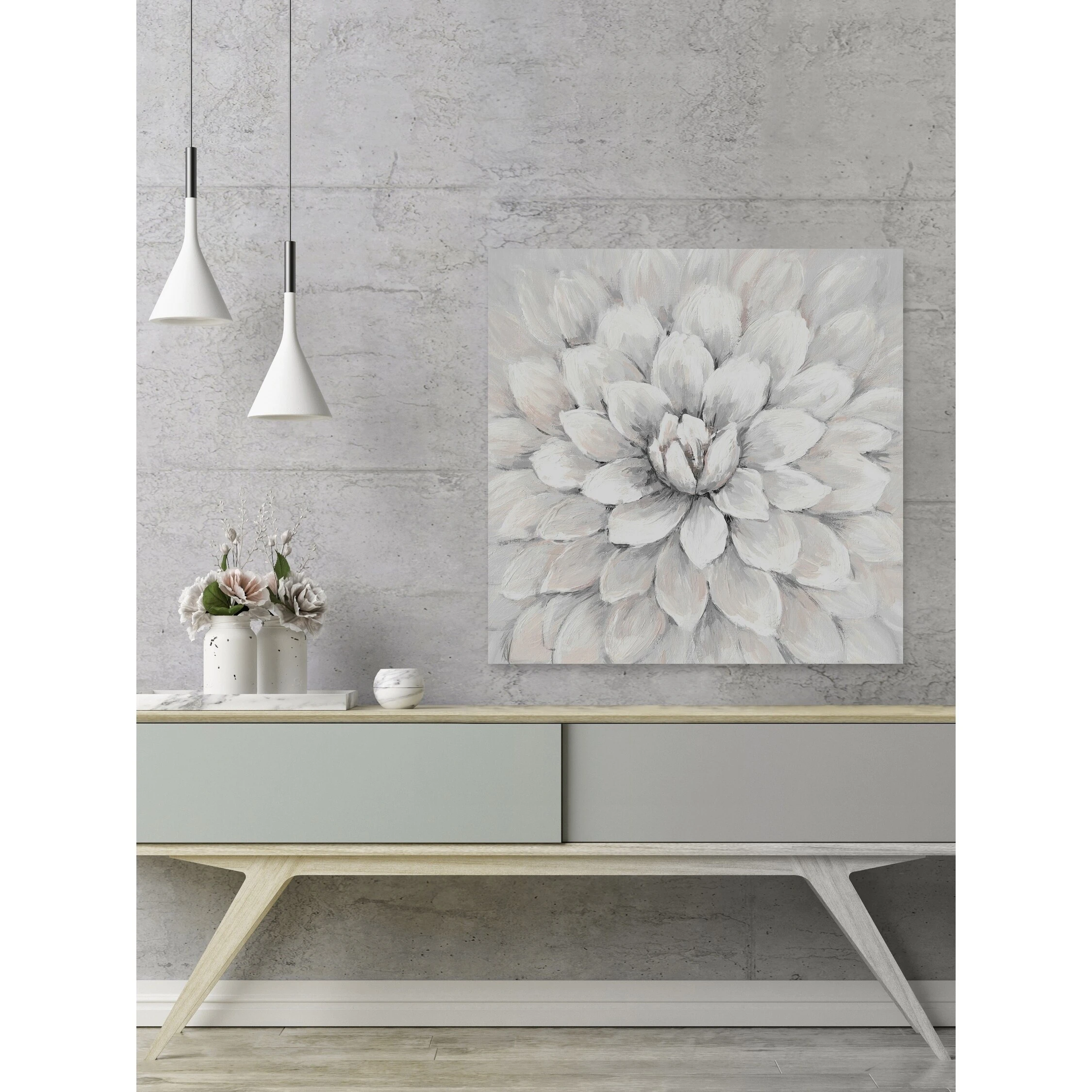 Cheapest ???? Gracewood Hollow White Mum Wrapped Canvas Print ⌛ 7 Cheapest ???? Gracewood Hollow White Mum Wrapped Canvas Print ⌛ - Image 5