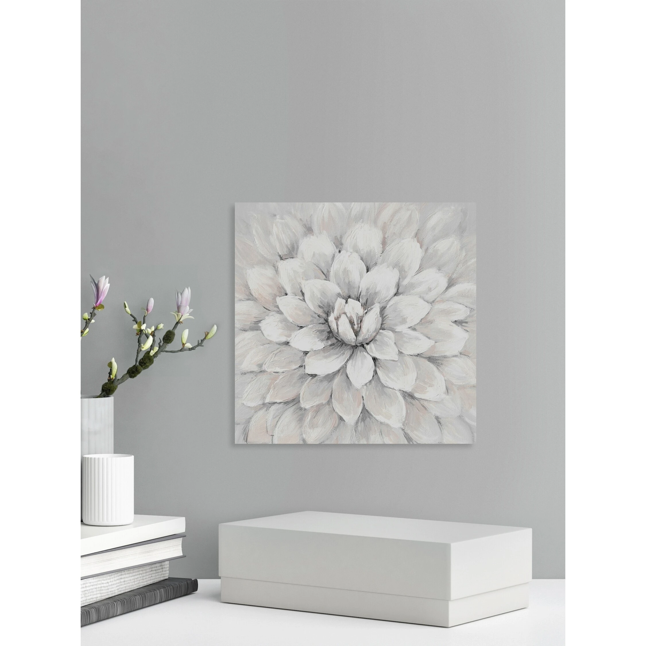 Cheapest ???? Gracewood Hollow White Mum Wrapped Canvas Print ⌛ 8 Cheapest ???? Gracewood Hollow White Mum Wrapped Canvas Print ⌛ - Image 6
